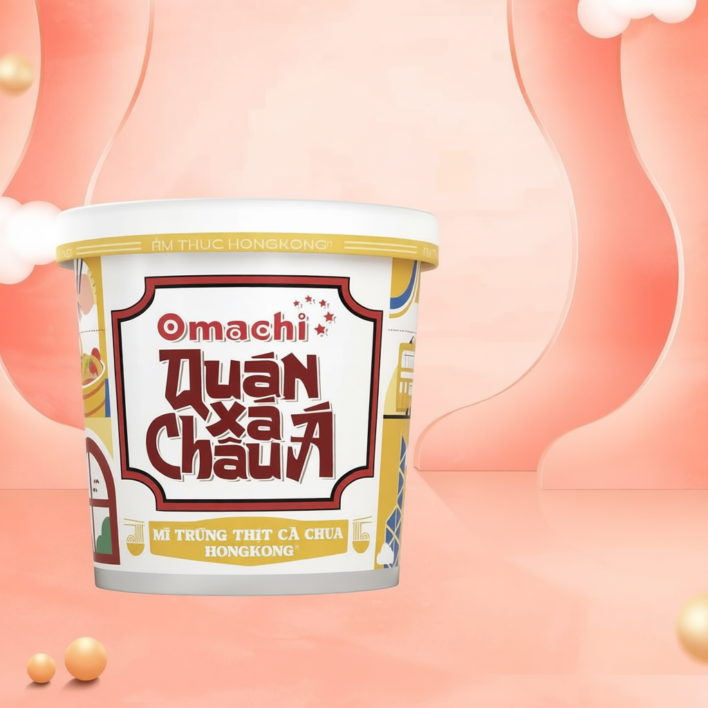 [Chọn Món] Hộp đồ ăn Omachi Quán Xá Châu Á