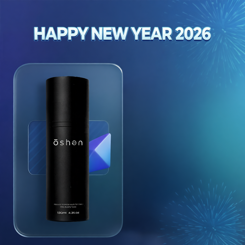Bọt vệ sinh nam giới Oshen Japan 130ml giúp khử mùi, kháng khuẩn, sạch sâu cùng với hương bạc hà