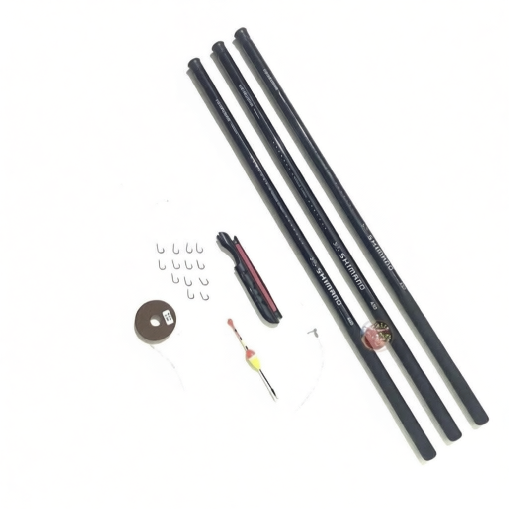 (XẢ KHO) Cần câu tay CACBON SHIMANO dài 2m7 3m6 - 4m5 -5m4- 6m3