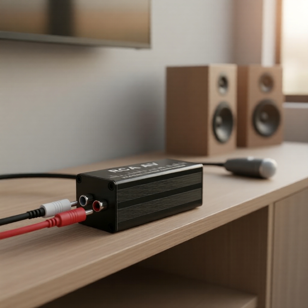 TITAK Audio Noise Isolator cho RCA, loại bỏ tiếng ồn ù, rè và tĩnh trong hệ thống âm thanh ô tô và g