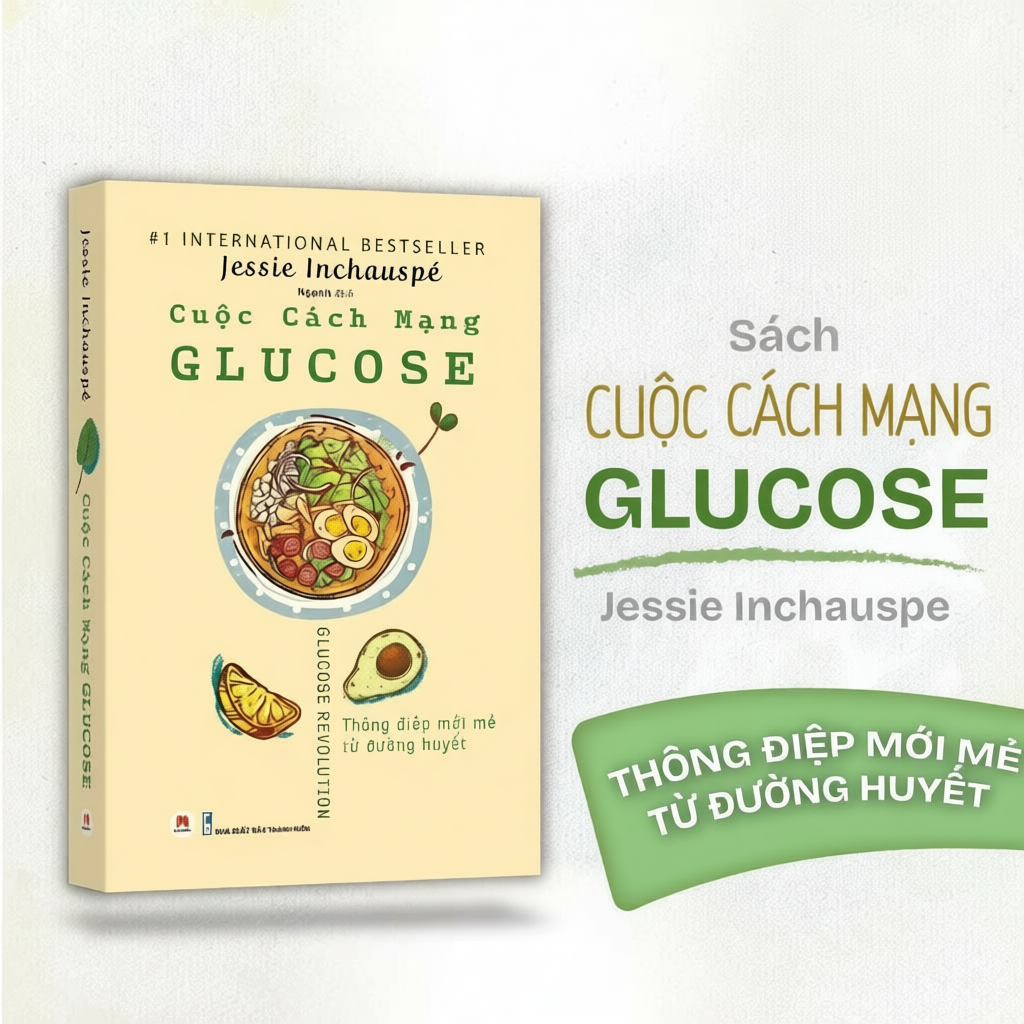 Sách Cuộc Cách Mạng Glucose, Ổn định đường huyết, Sách tiểu đường giảm cân, cắt giảm đường
