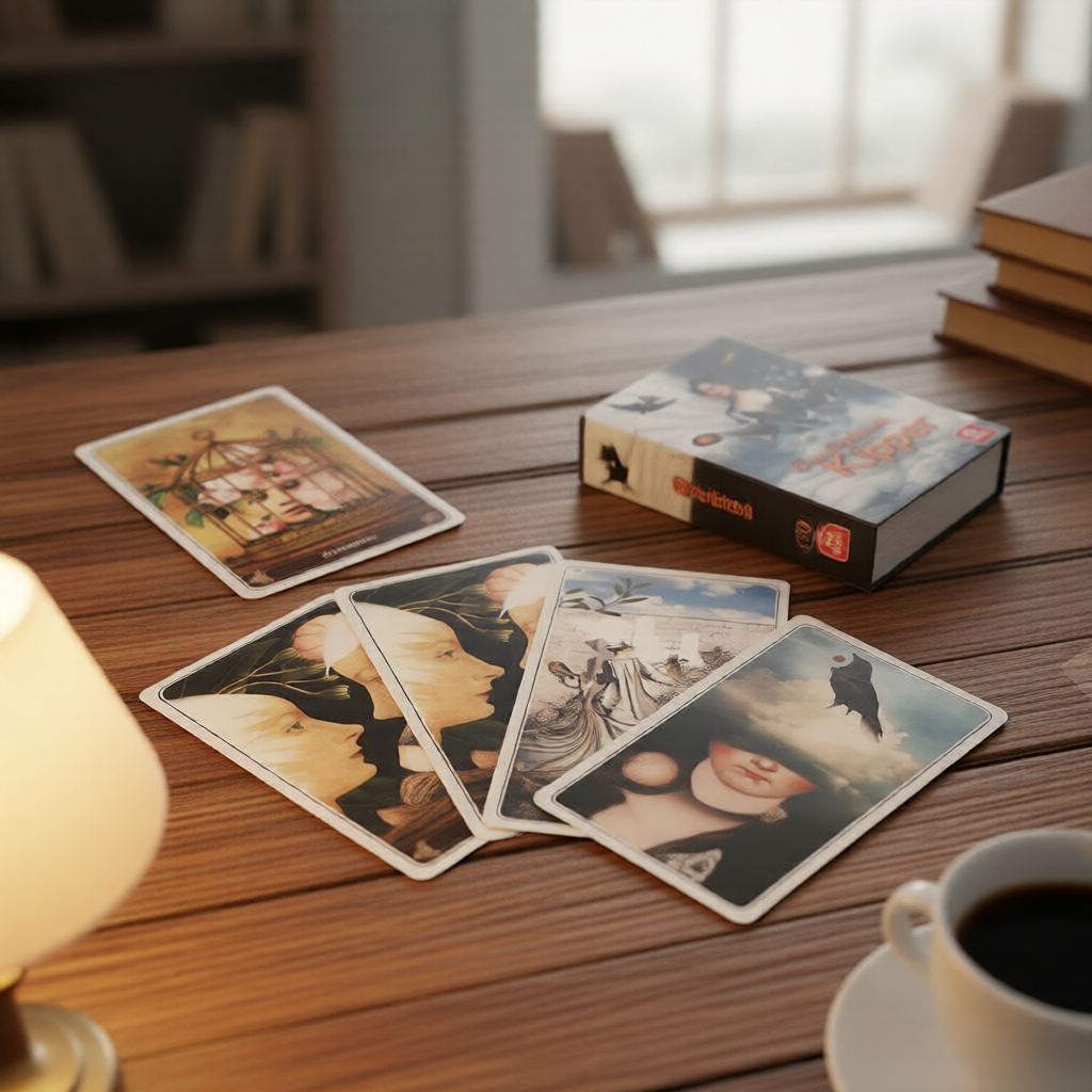 Bộ bài Tarot Kipper Divination 36 Cards dùng cho trò chơi bàn tiệc
