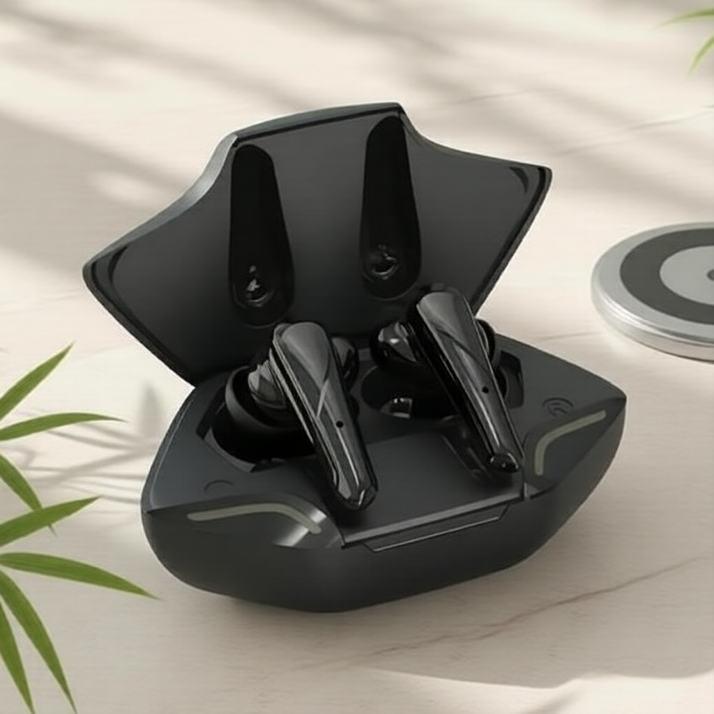 Tai nghe chơi game không dây 9D Stereo Bluetooth HiFi, Âm thanh Bass định vị, Mic cho game thủ