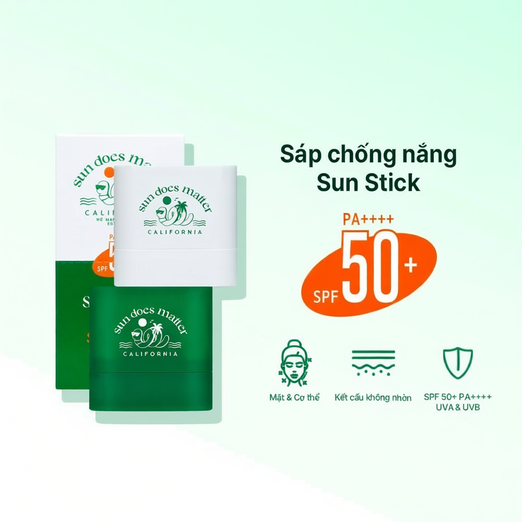 Thỏi sáp Chống Nắng Sundoesmatter Sun Buddy Help Me(10g * 2EA)