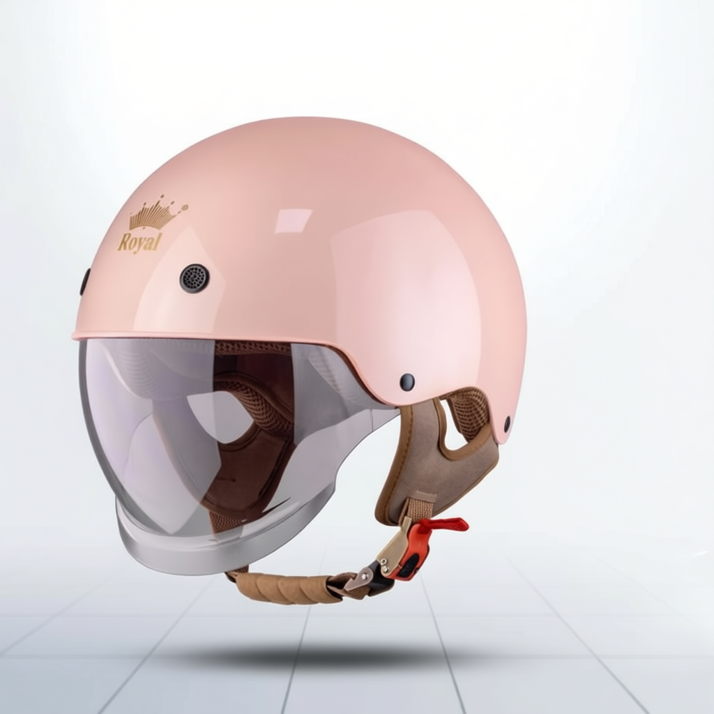 Mũ Bảo Hiểm Royal Chính Hãng Nửa Đầu M239 Đội Êm, Tháo Lót Tiện Lợi