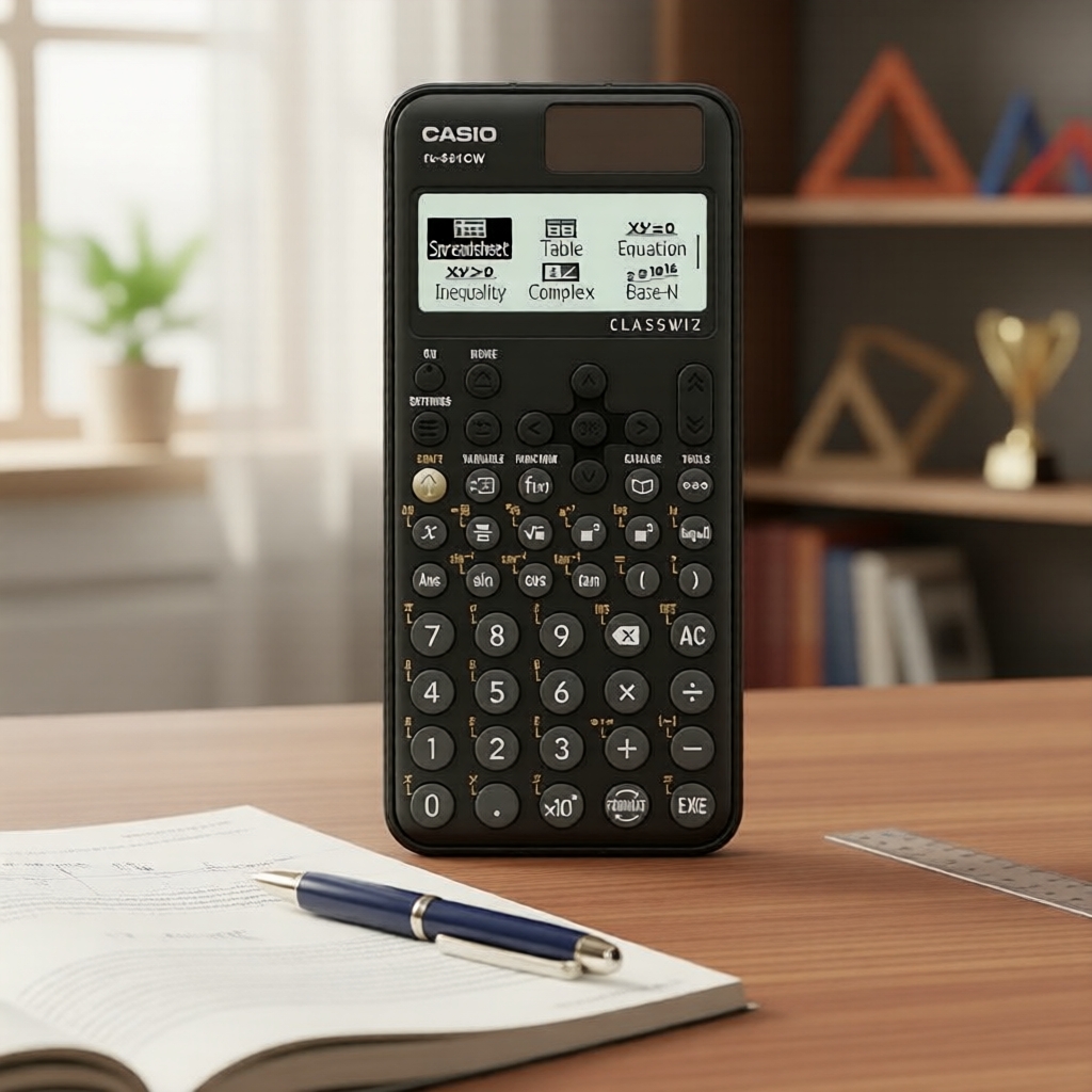 Máy tính khoa học tiêu chuẩn Casio fx-991CW ClassWiz chính hãng dành cho trường học & đại học