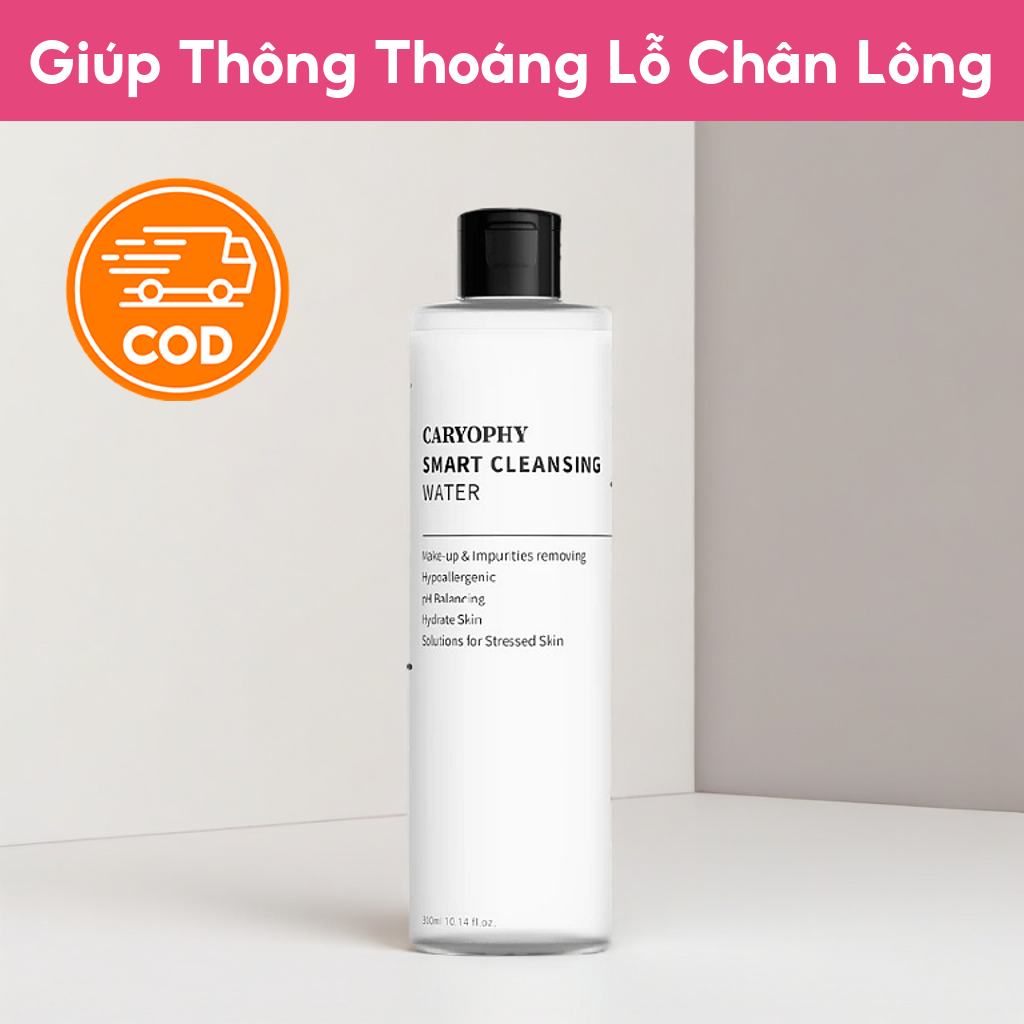 Nước Tẩy Trang Cho Da Dầu Mụn, Nhạy Cảm Caryophy Smart Cleansing Water