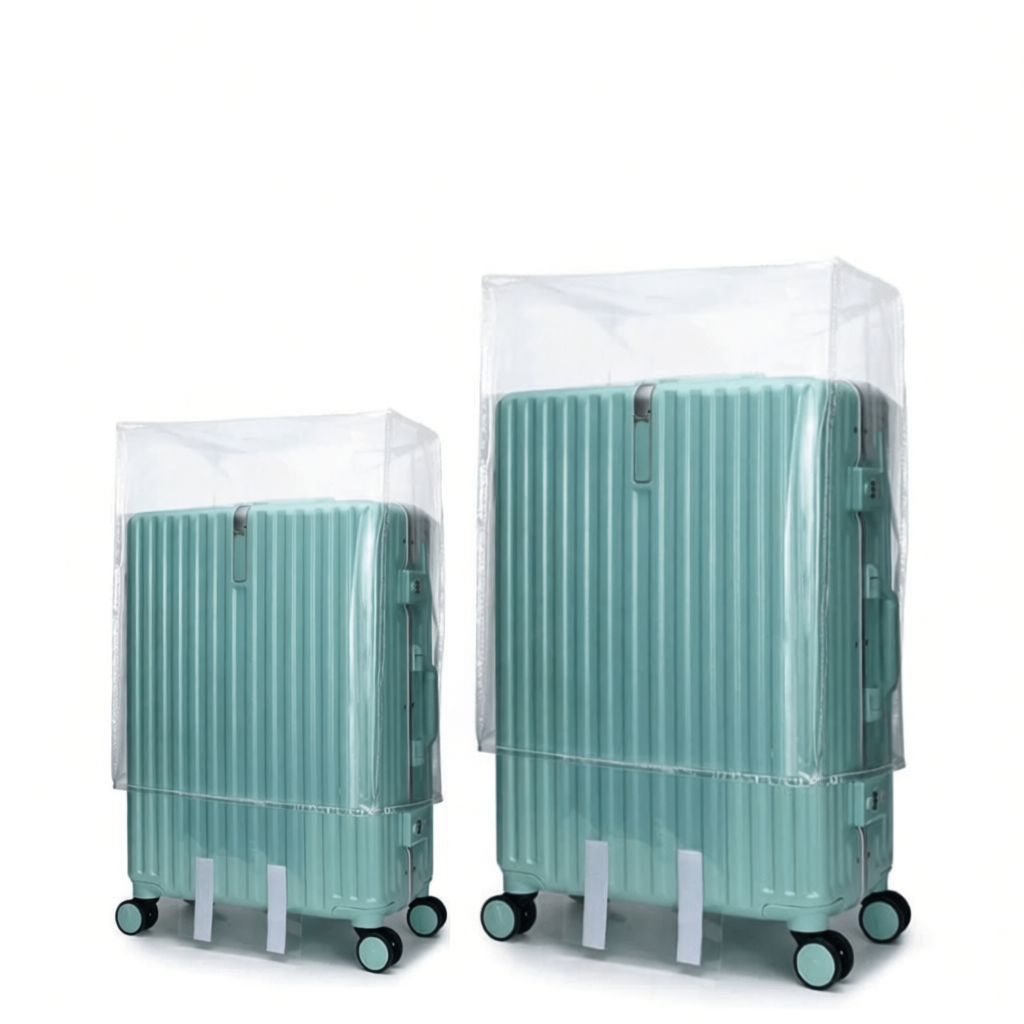 Bọc vali Kingsun thời trang trong suốt không viền, chống trầy xước vali