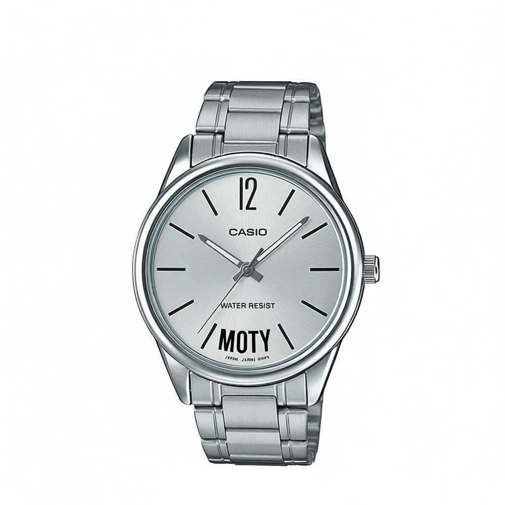 Đồng hồ nam dây kim loại Casio chính hãng MTP-V005D-7BUDF (40mm)