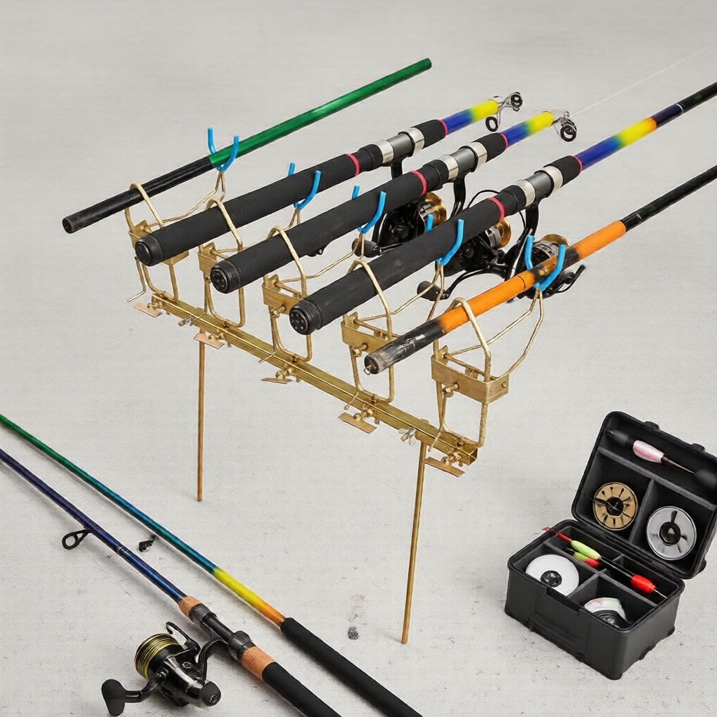 Giá đỡ cần câu 5 khúc – Giá đỡ đa năng cho cần câu cá rô phi, cá pacu, cá pirapitinga