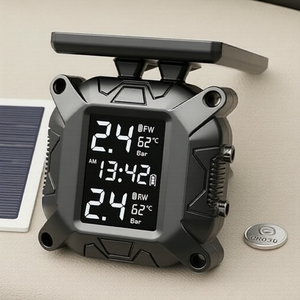 Cảm biến áp suất lốp xe máy EKLEVA - Hệ thống giám sát áp suất lốp TPMS cho xe máy và xe tay ga an t