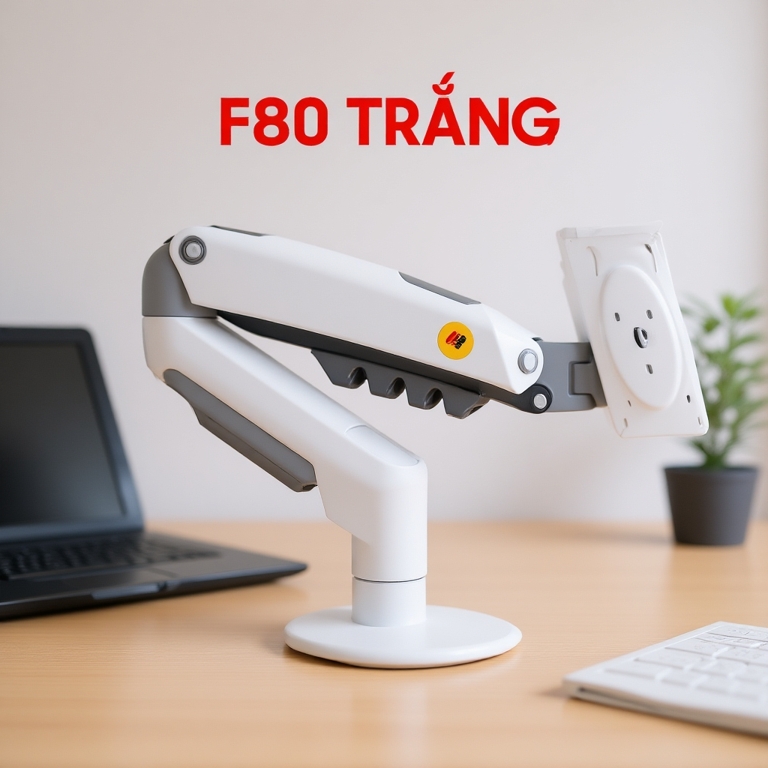 Giá Treo Màn Hình North Bayou F80 EZ90 EMA7304 Warrior WA-MH0801 WA-MH0801 Đen/Trắng 17-32 inch