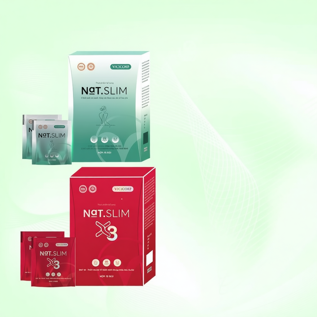 Viên Uống Giảm cân Nat Slim chính hãng Vicicorp (Natslim & Nat.slim x3)