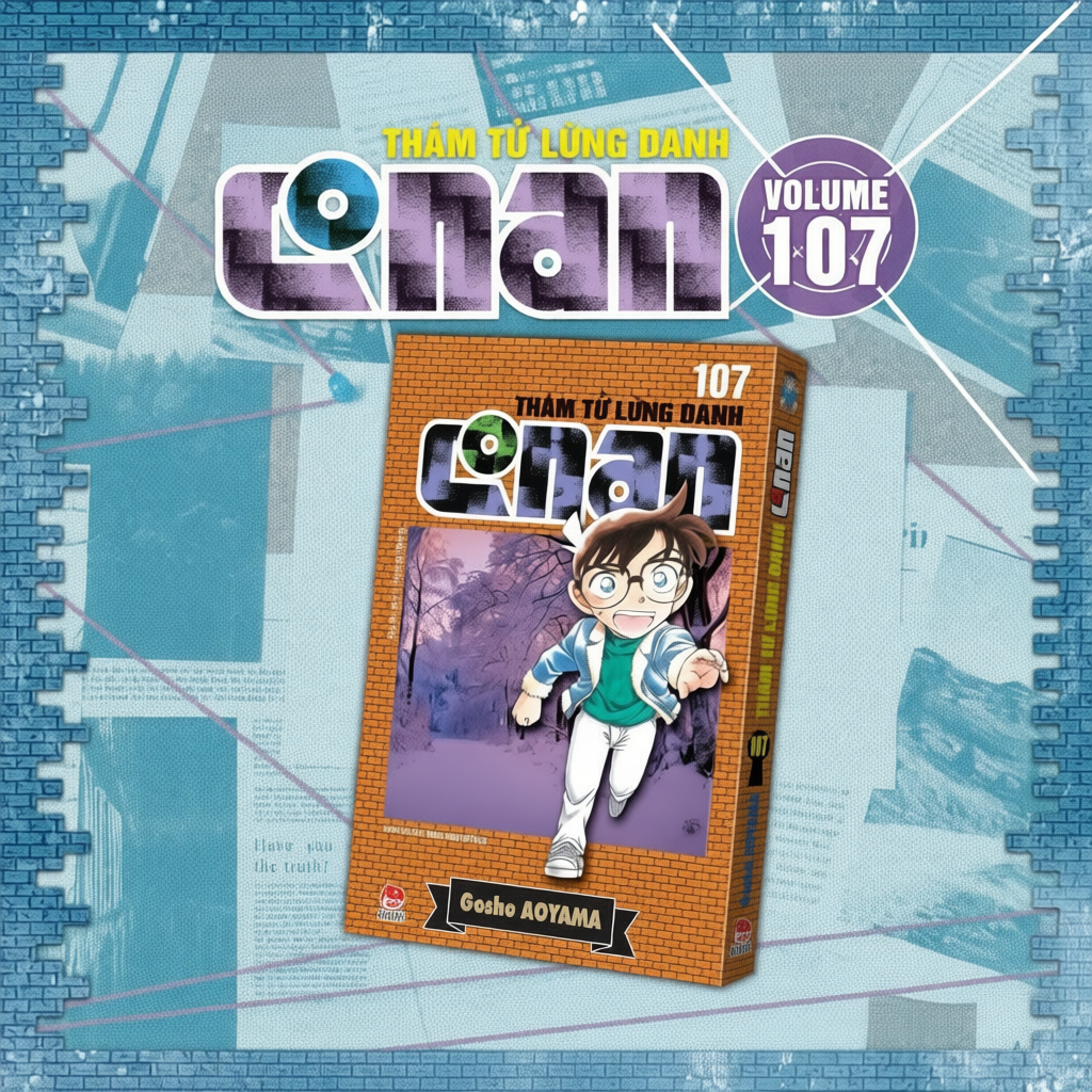 Truyện tranh - Thám tử lừng danh Conan Tập 107 bản thường - Kim Đồng