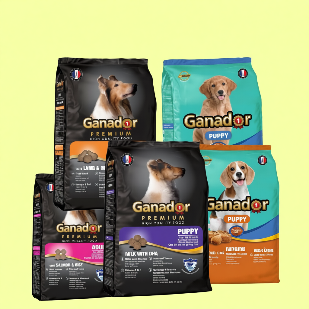 (3Kg Tặng 400g) Thức ăn cho chó hạt Ganador 3kg nhiều vị