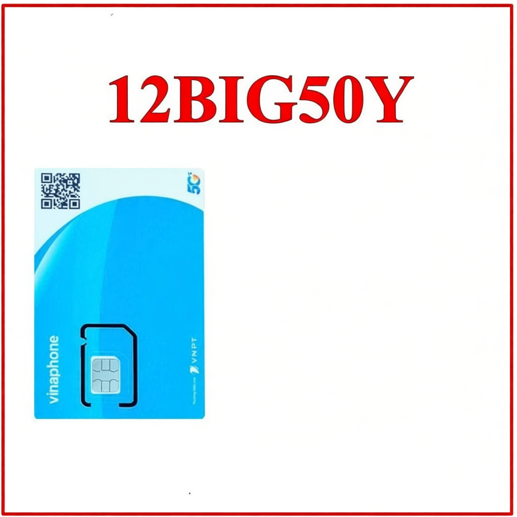 Sim 4G Vinaphone trọn gói 1 năm không nạp tiền U1500 - 12TD49 - 12BIG50Y - SODA