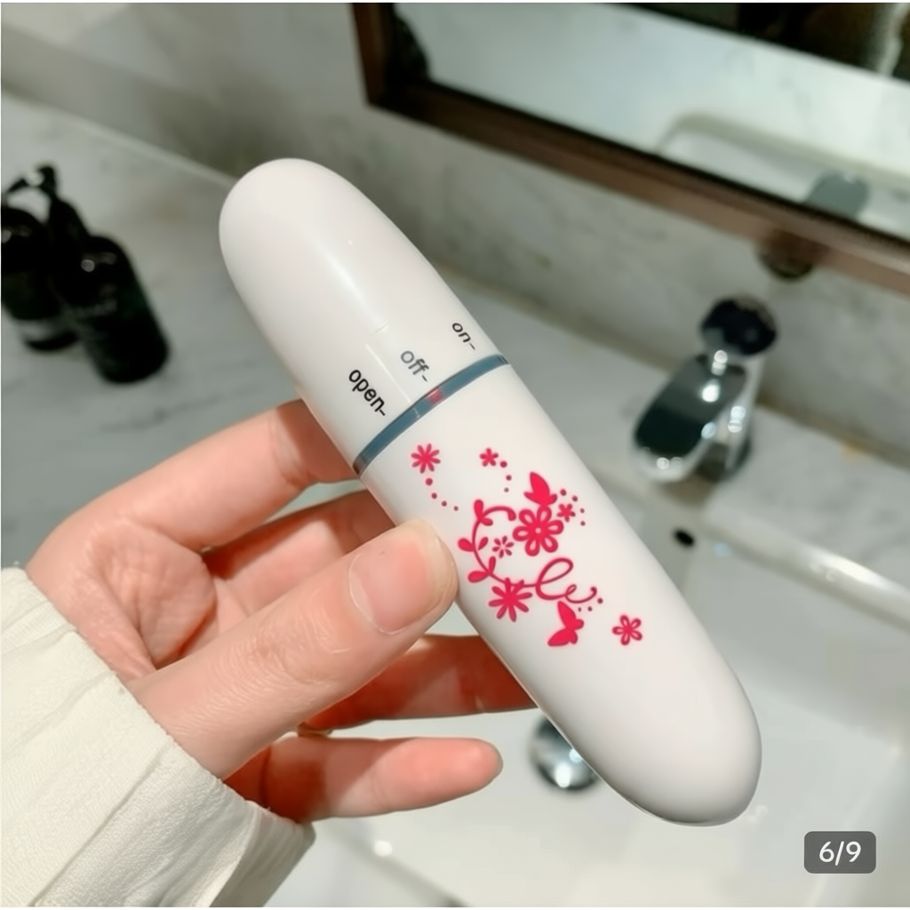 Máy massage mắt cầm tay mini loại mới dùng pin tiện lợi, dễ sử dụng