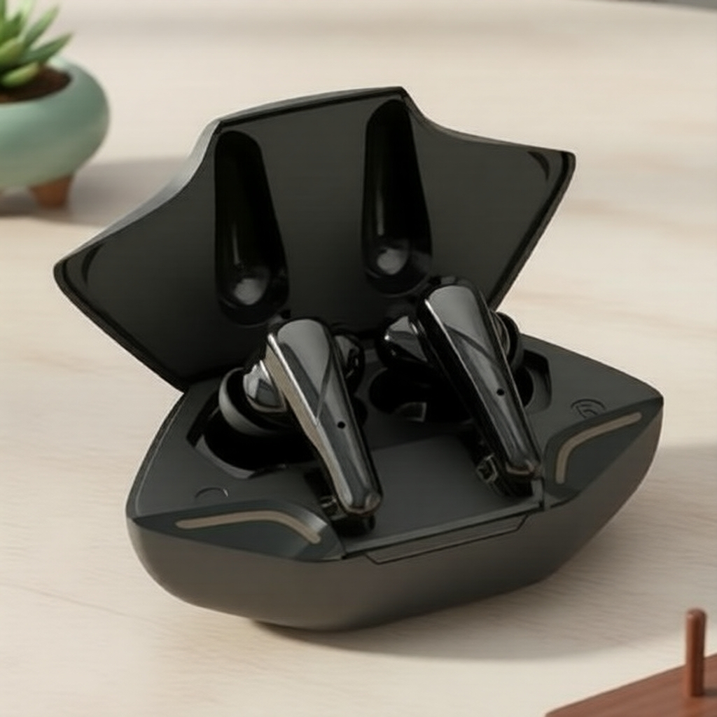 Tai nghe không dây chơi game, Tai nghe Bluetooth 9D âm thanh nổi HiFi, âm Bass định vị, Mic tích hợp