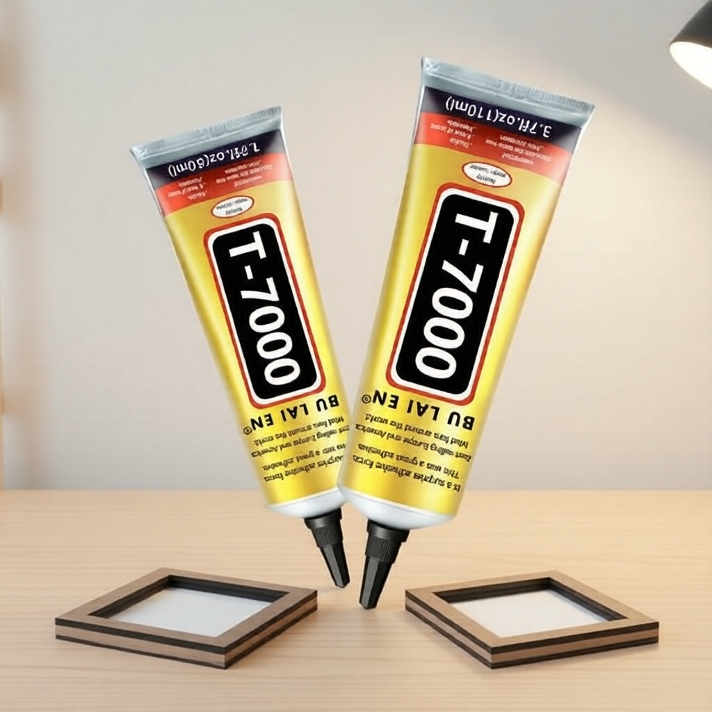 T7000 Keo dán trong suốt độ bám cao, keo thủ công chính xác cho mô hình DIY & đồ trang trí, không để