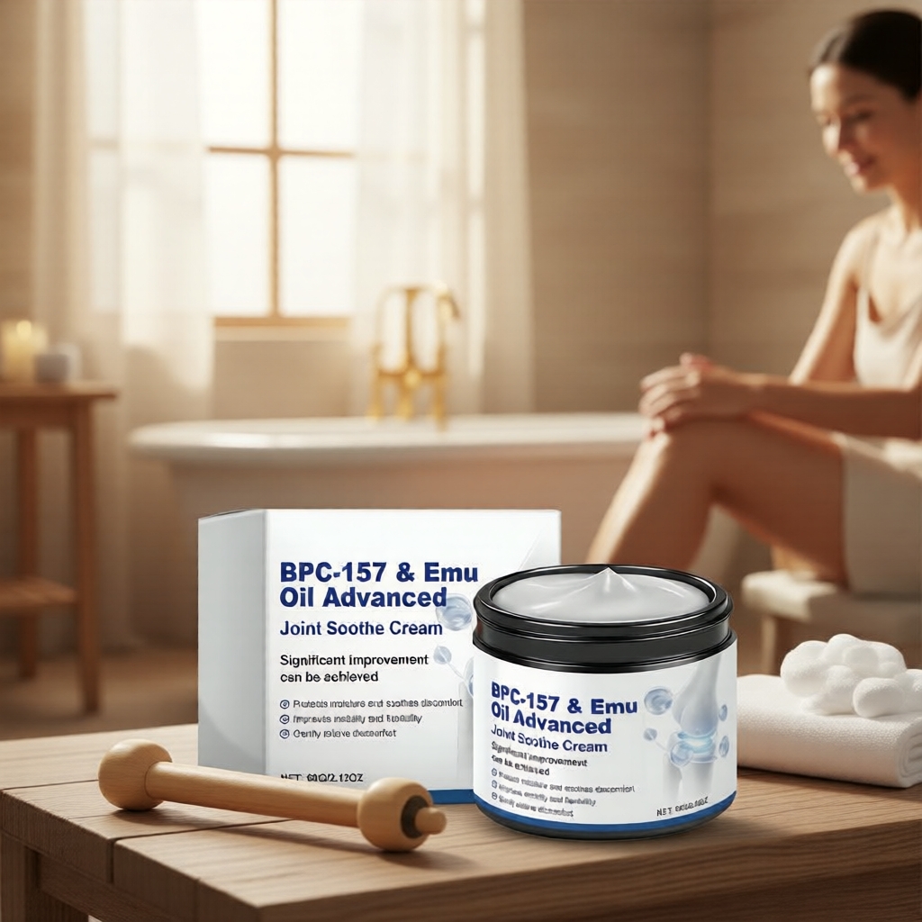 Kem 60g BPC-157 cho Khớp, có Menthol, Nghệ & Axit Hyaluronic