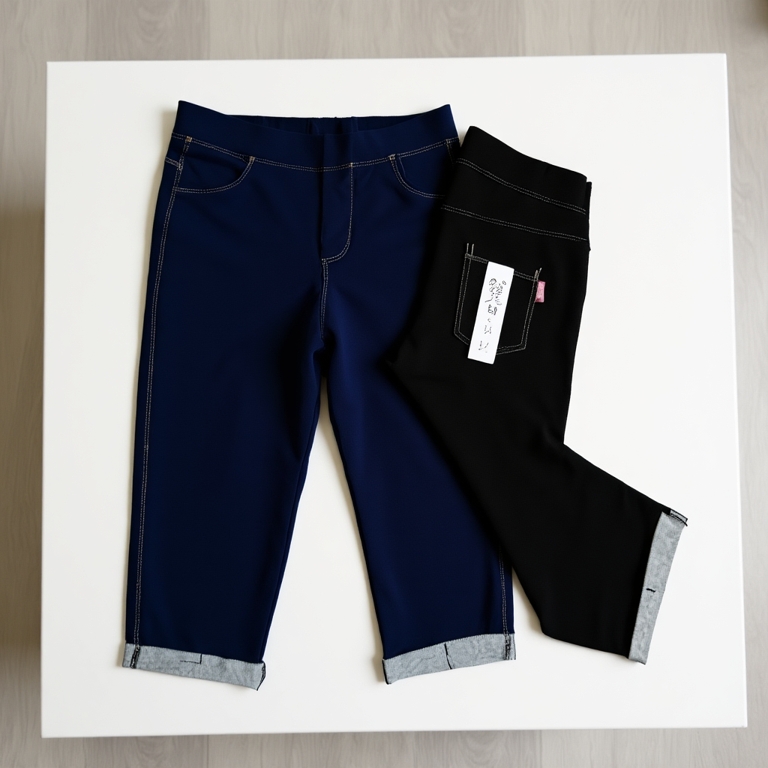 QUẦN LEGGING NGỐ - LỬNG GIẢ BÒ
