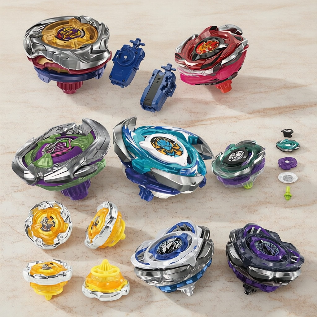 Beyblade X Arena UX-14 UX-03 CX-05-01 CX-02 Wizard Stick Arc Spinner