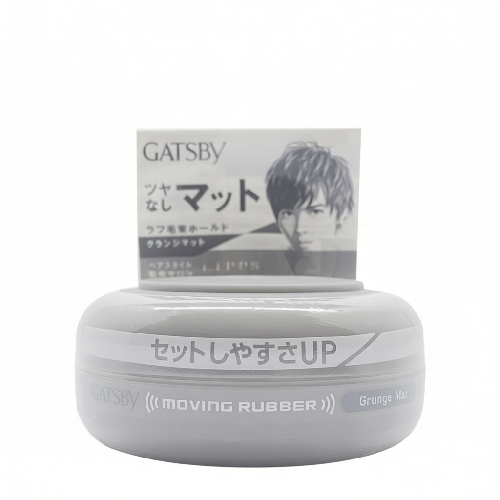 Sáp Vuốt Tóc Gatsby Moving Rubber 80g - GM Xám