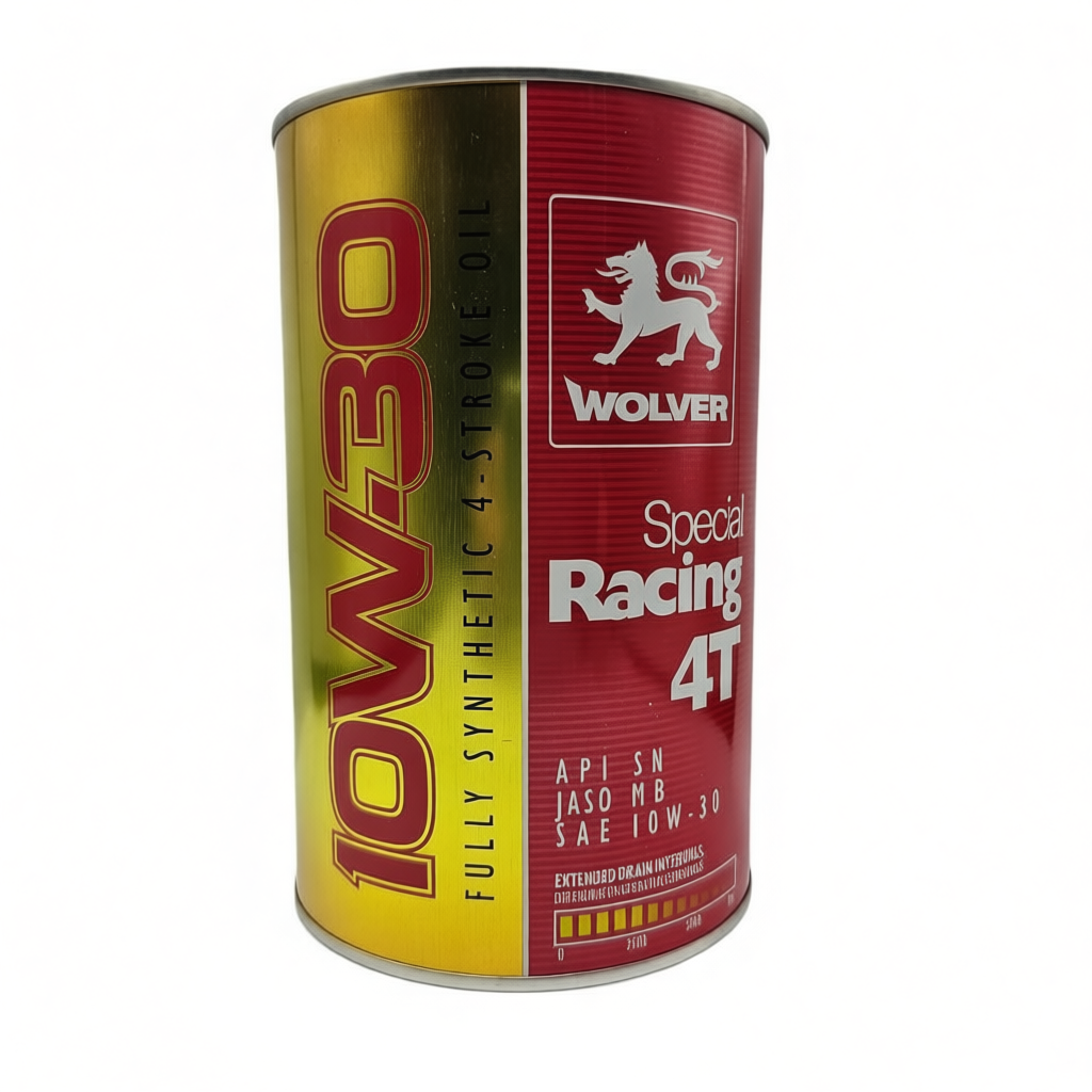 Nhớt xe tay ga cao cấp Wolver Special Racing Fully Synthetic 10W30 800ML, JASO MB- Sản xuất tại Đức