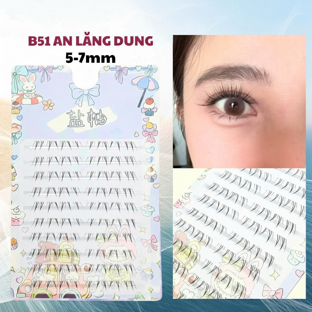 [Full Mi Dưới] Mi An Lăng Dung  - Mi Triệu Lộ Tư hot trend - Mi Không keo 10 Hàng - Mi Crush VN