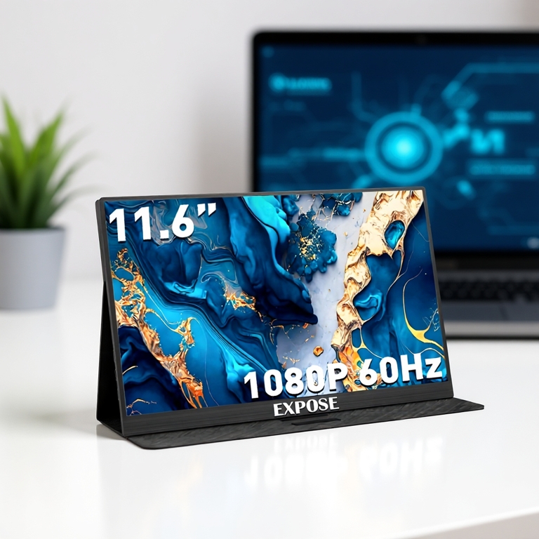 Màn Hình Di Động 11.6 Inch 60Hz IPS Full HD | Chơi Game | Type-C & HDMI | Hỗ Trợ Laptop/Điện Thoại