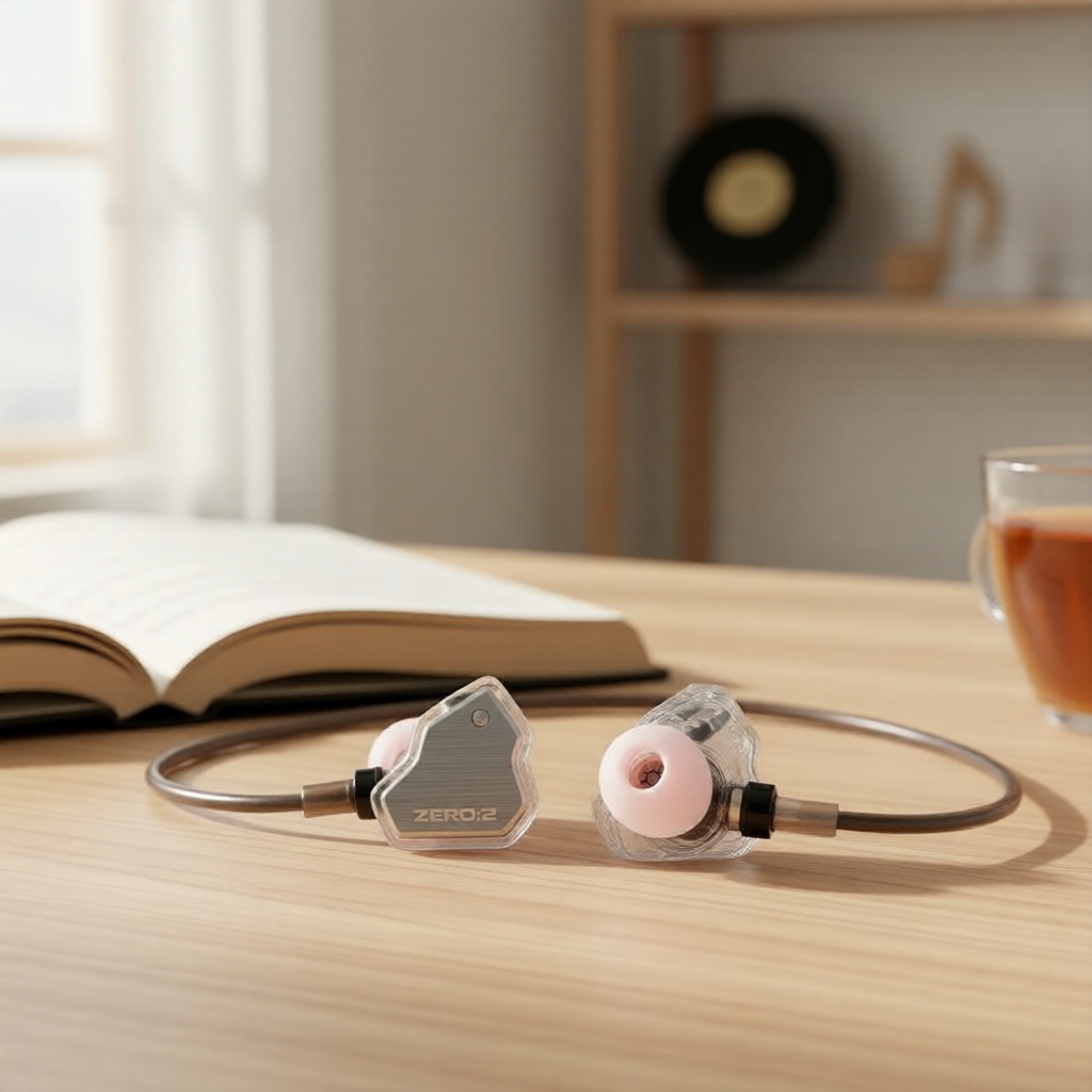 7Hz Zero 2/Zero X Crinacle Tai nghe nhét tai 10mm Dynamic Driver, có dây, kèm cáp OFC, không mic