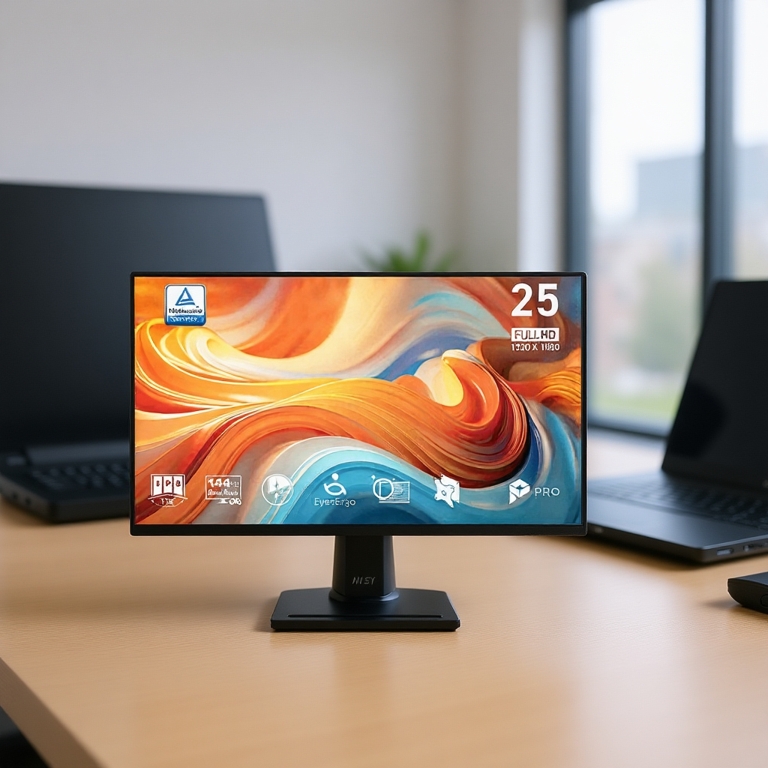 Màn hình MSI PRO MSI PRO MP251 E14L (144Hz/1ms) / MP251 E2/ MP251L E2/ (24.5 inch/FHD/IPS/120Hz/1ms) Chính hãng