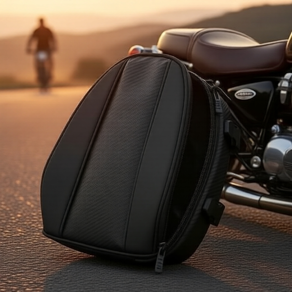Túi Đuôi Xe Máy JFG RACING Chống Nước Có Thể Mở Rộng Đựng Mũ Bảo Hiểm