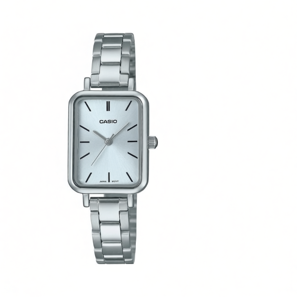 Đồng Hồ Nữ Dây Thép Không Ghỉ Chính Hãng Casio LTP-V009D-2E
