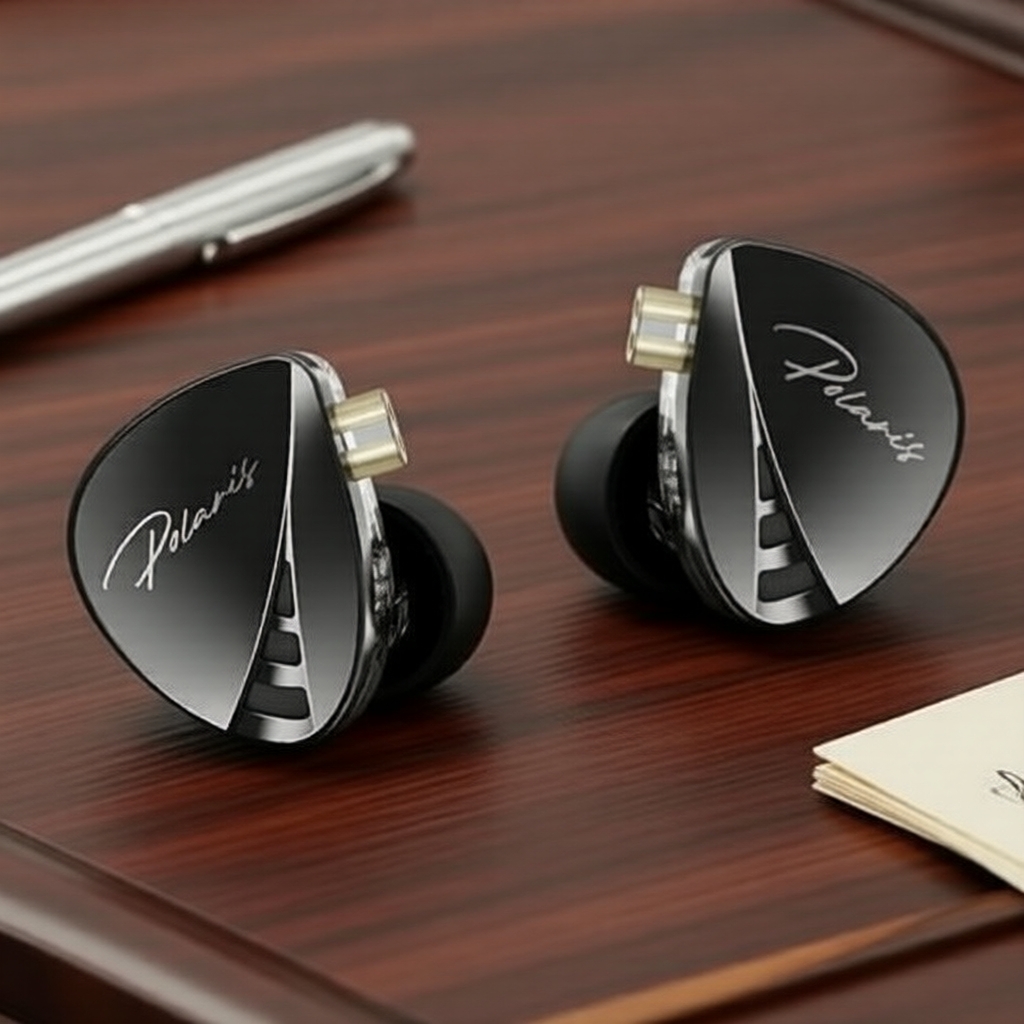 CCA Polaris HiFi Dual DD IEMs, 4 chế độ điều chỉnh âm, tai nghe có dây với cáp tháo rời, tai nghe ki