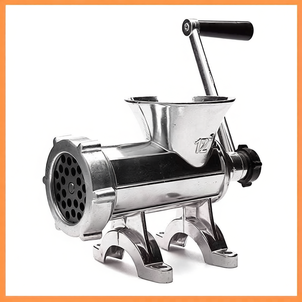 Máy xay thịt bằng tay gang đúc siêu bền, chắc chắn