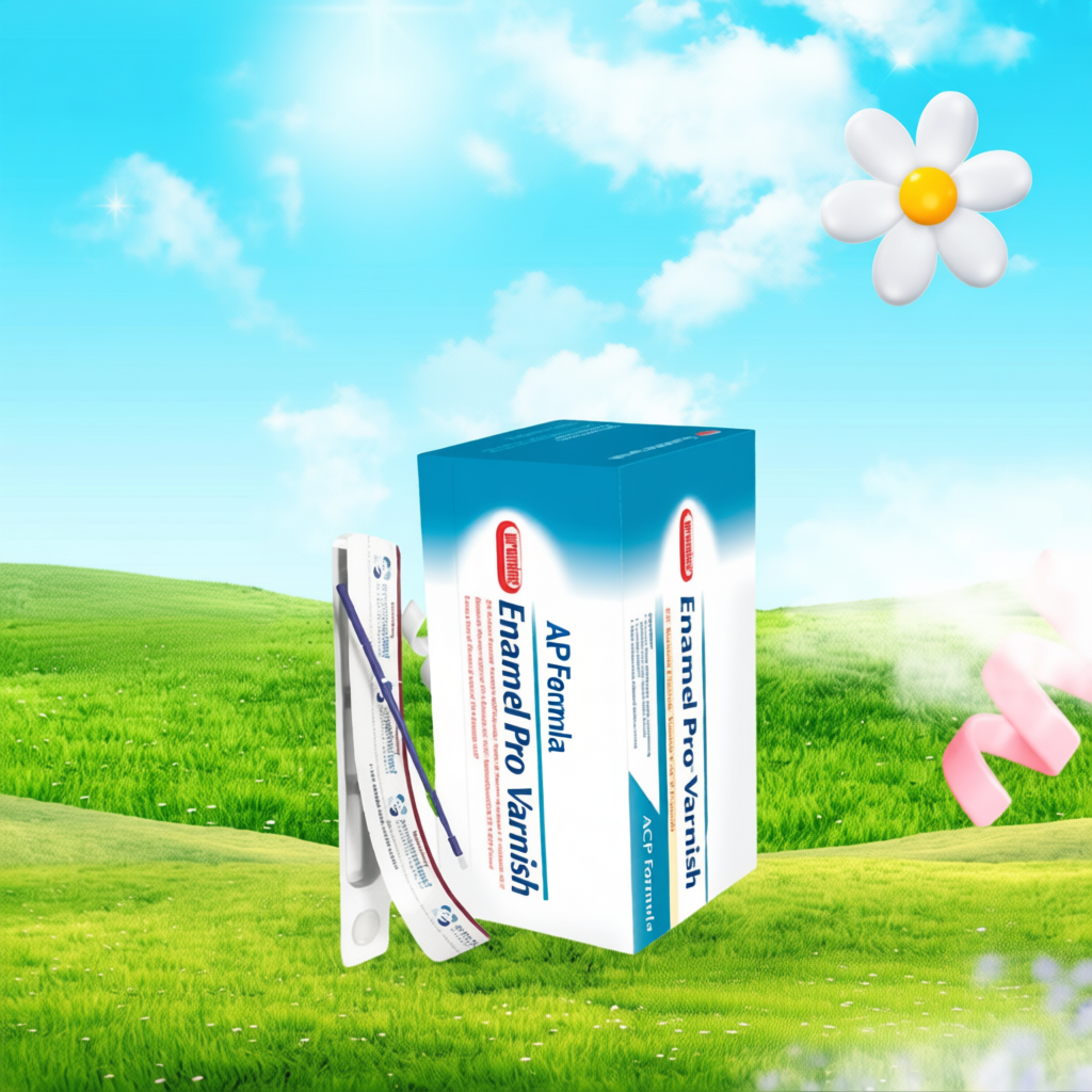 Que Bôi Vecni Flour 5% Sodium Fluoride Cho Răng Trẻ Em Và Người Lớn