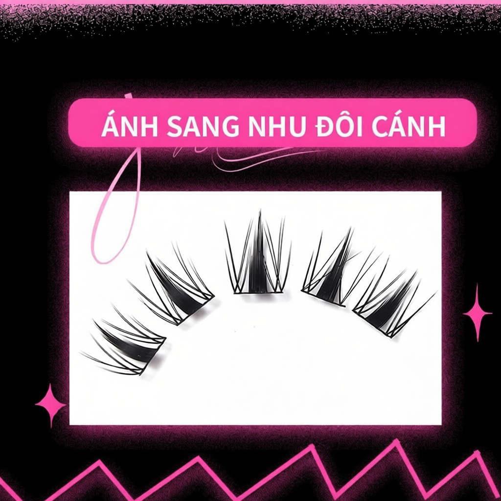 Lông mi giả FANEYES tạo hiệu ứng tự nhiên cho đôi mắt