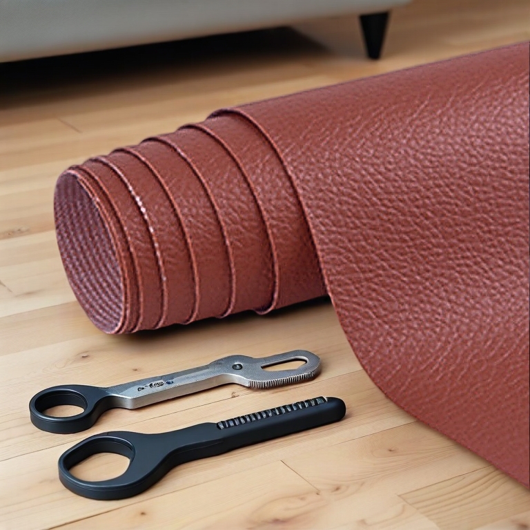 Miếng dán vải da PU cỡ lớn kích thước chữa ghế sofa đồ da tự dính 6M