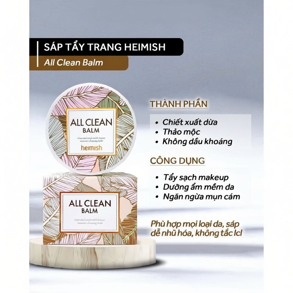 Sáp tẩy trang HEIMISH ALL CLEAN BALM