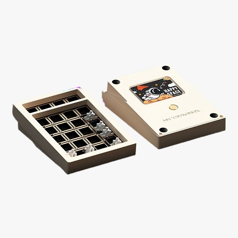 Bàn phím số cơ | numpad không dây stars21 ver 2, pin 2000 mA ,nhôm cnc , mạch xuôi, hotswap, led rgb, via/qmk nhỏ gọn