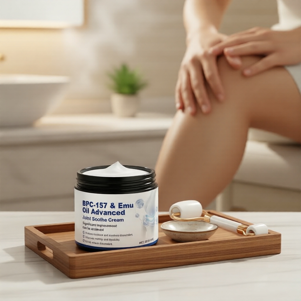 Kem BPC-157 Cao Cấp 60g – Menthol, Nghệ & Công Thức Hyaluronic Acid