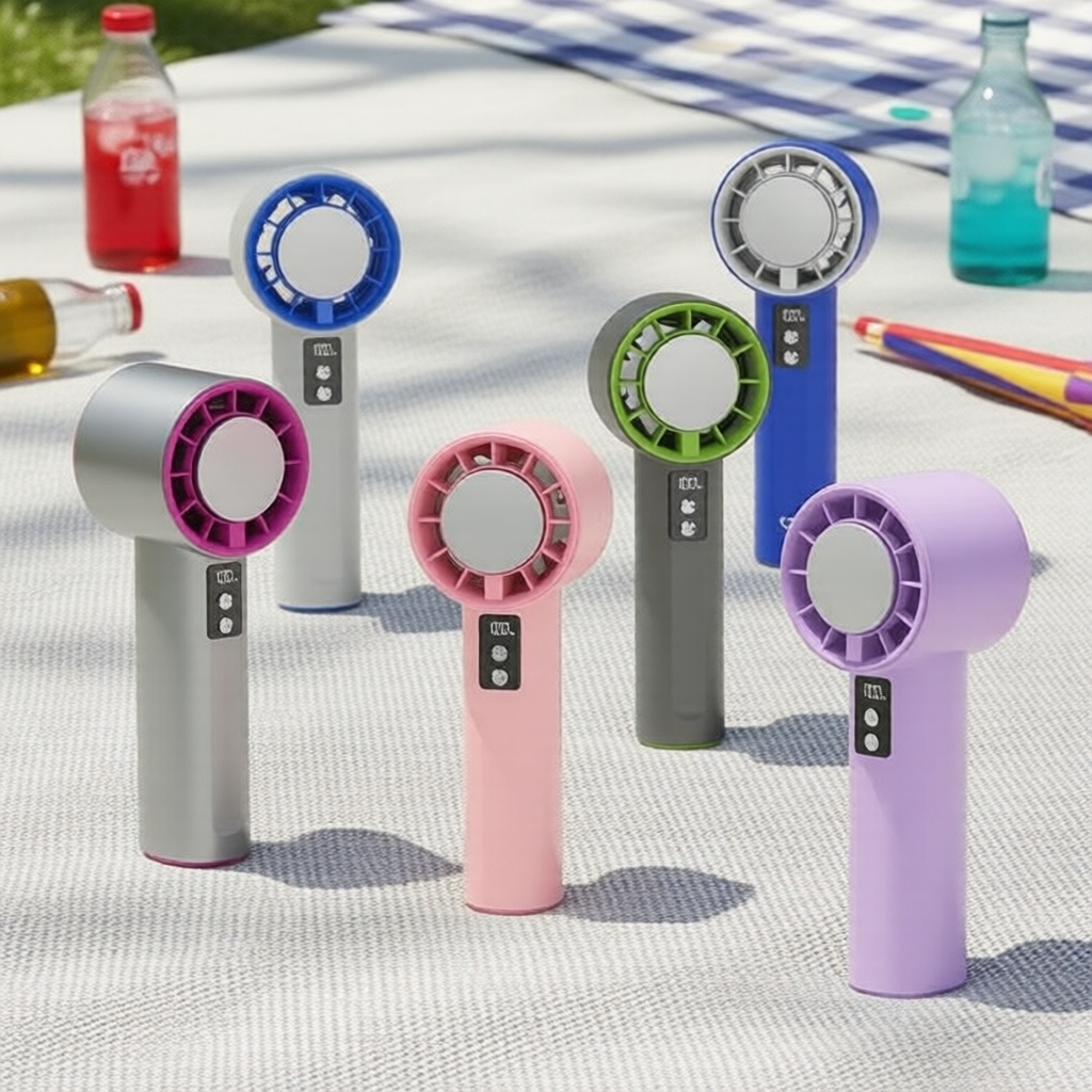 Quạt Turbo Mini Di Động 4000mAh GFS001 - Quạt Điện Cầm Tay Sạc Lại
