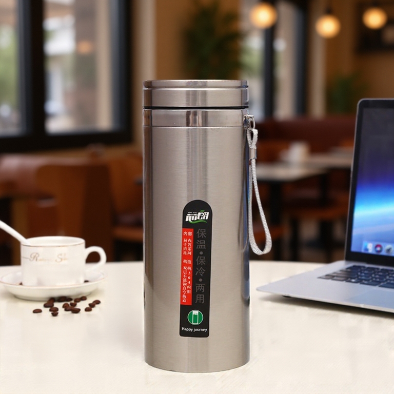 Bình Giữ Nhiệt Cao Cấp, SUS 316, Giữ Nóng Lạnh 8-10 Tiếng. Quai Dù Chắc Chắn, Lõi Lọc Trà Inox