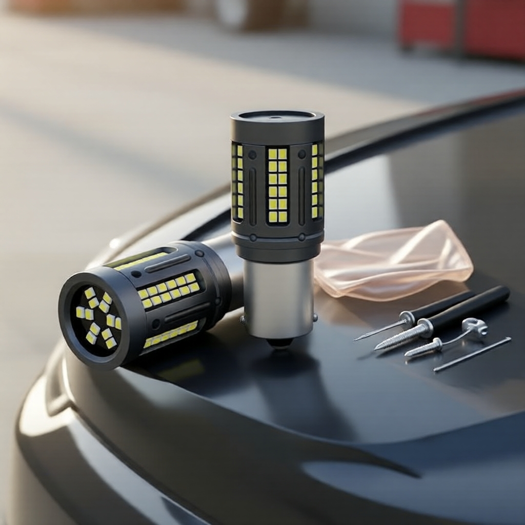 Bóng đèn xe hơi TCYATO 1156 84-LED 1157 7440 2016 SMD dùng cho xi nhan & phanh