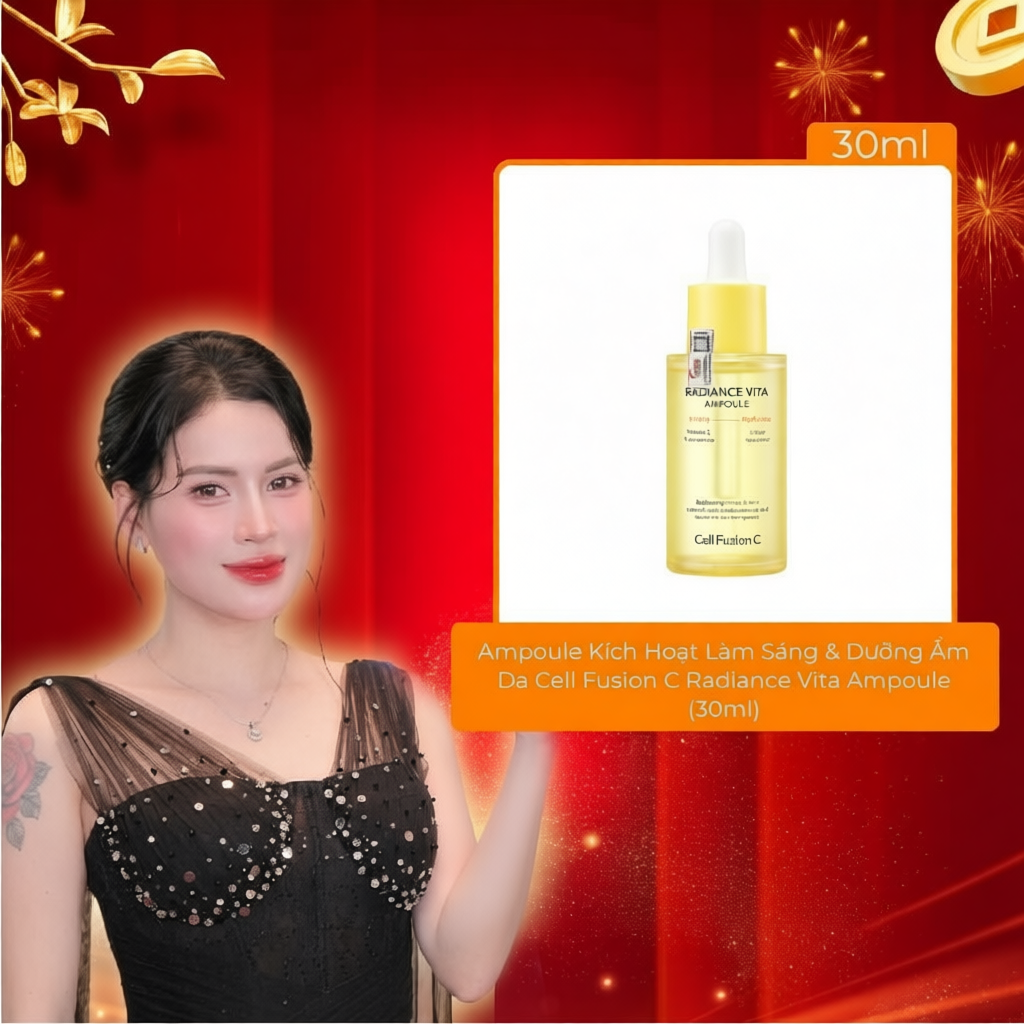 [SPD VHL x Cell Fusion C] Ampoule Kích Hoạt Làm Sáng & Dưỡng Ẩm Da Cell Fusion C Radiance Vita Ampou