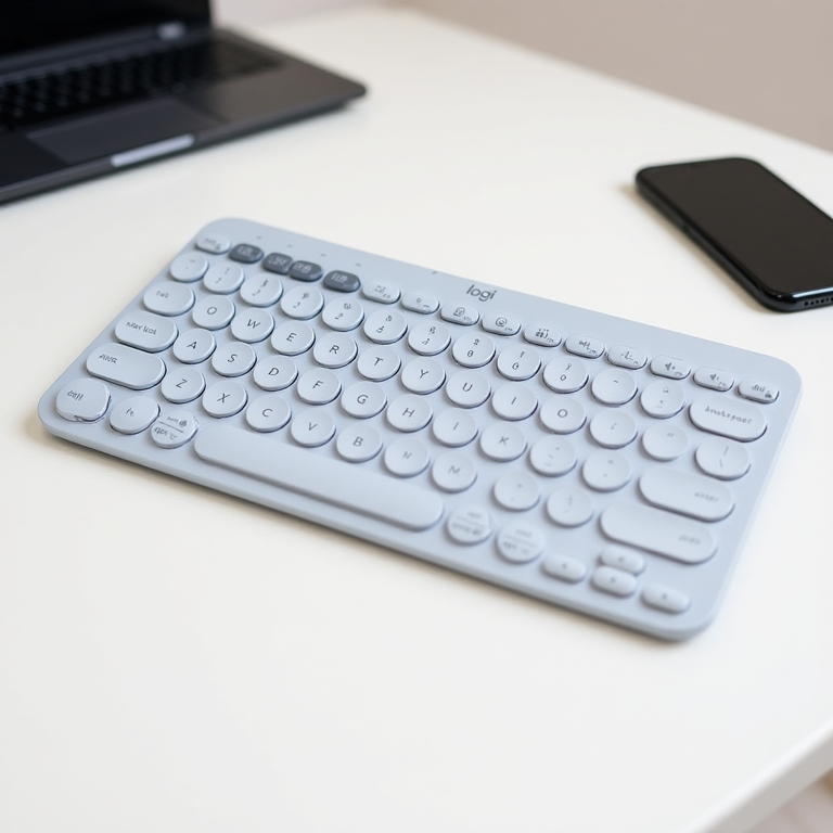Bàn Phím Không Dây Bluetooth Logitech K380s - Giảm ồn, Gọn nhẹ, Đa thiết bị, Pin trâu - Bảo Hành 12 Tháng