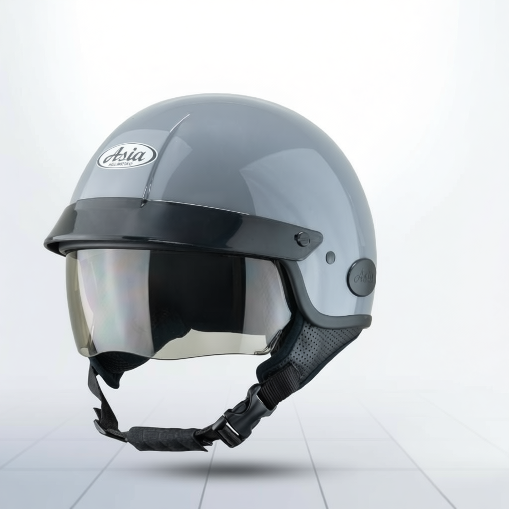Mũ bảo hiểm Asia MT-139 vỏ ABS bền chắc, an toàn cho người dùng