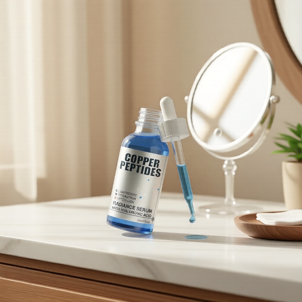 Serum Peptide Đồng GHK-Cu với Hyaluronic Acid cho Dưỡng Ẩm Nhẹ Nhàng