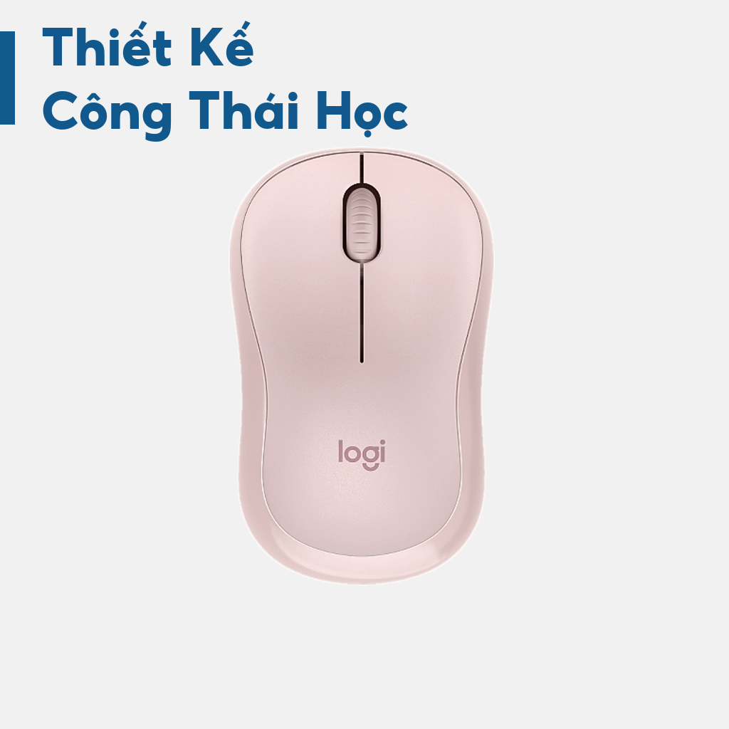 Chuột Không Dây Logitec M220 Silent Aphavin - Giảm Ồn 90%, USB, Tặng Pin, Phù Hợp PC/Laptop BH 1 Năm